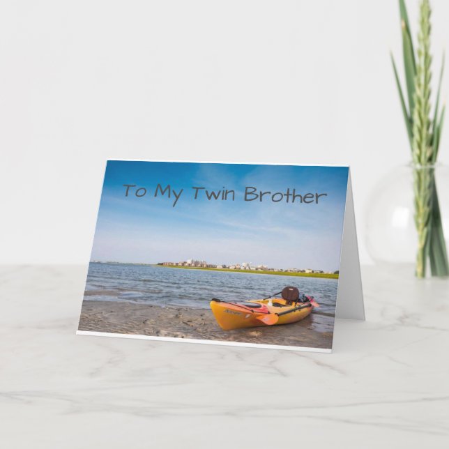 CARTE MON FRÈRE ET MON "MEILLEUR AMI AUSSI" (Devant)
