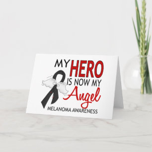Carte Mon héros est mon mélanome d'ange