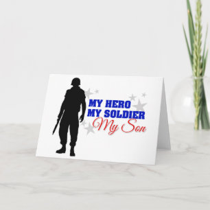Carte Mon héros, mon soldat, mon fils