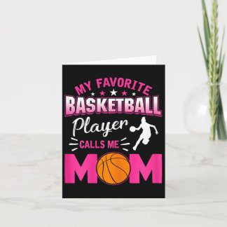 Carte Mon Joueur Bysketbyll Favori M'Appelle Maman 3
