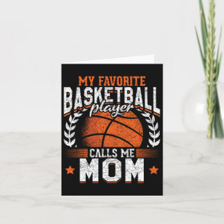 Carte Mon Joueur favori Bysketbyll Me Appelle Maman Bysk