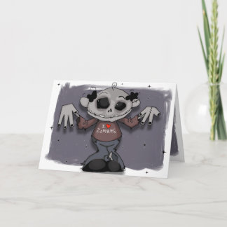 Carte Mon père aime les zombies