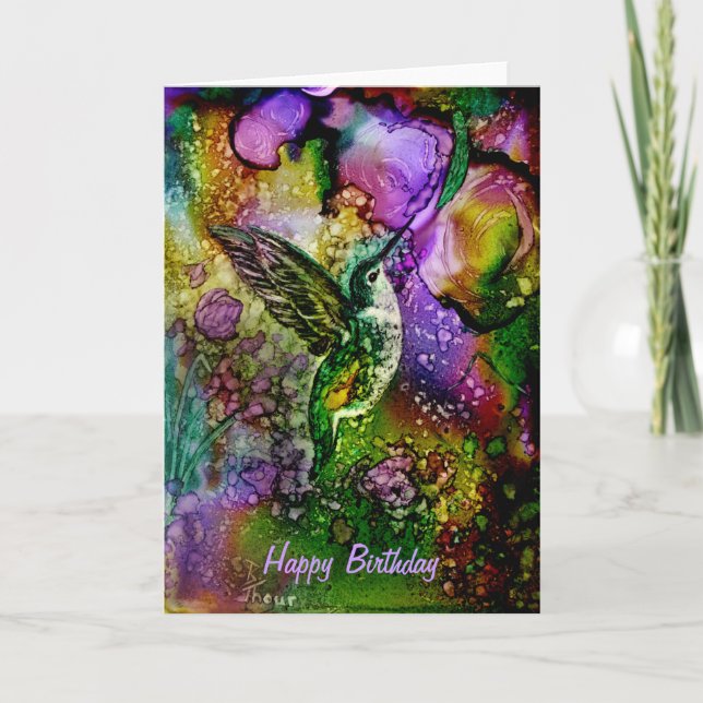 Carte Mon Petit Colibri (Devant)