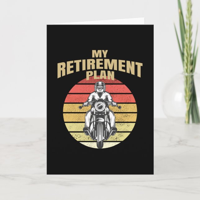 Carte Mon plan de retraite moto (Devant)