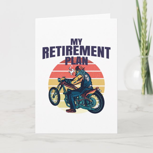 Carte Mon plan de retraite moto (Devant)