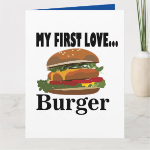Carte Mon premier amour Burger Salutation