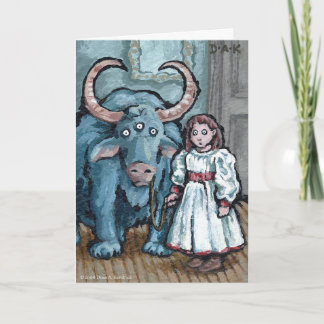 Carte Mon premier animal de compagnie #1 - Blanc à l'int