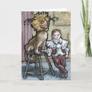Carte Mon premier animal de compagnie #2 - Blanc à l'int