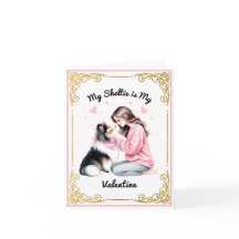 Mon Sheltie est mon Saint-Valentin