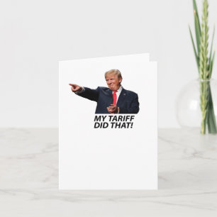 Carte Mon Tarif A Fait Ce Mème Trump