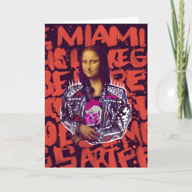 Carte Mona Lisa (Devant)