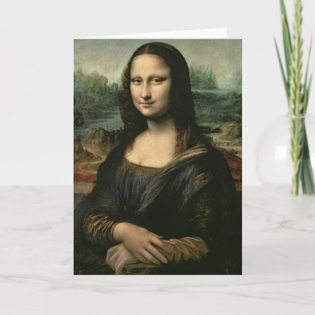 Carte Mona Lisa, c.1503-6 (Devant)