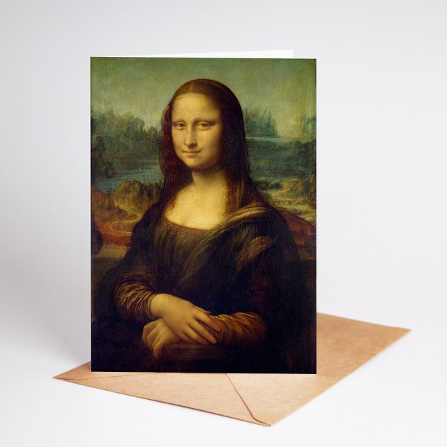 Carte Mona Lisa | Léonard de Vinci (Créateur téléchargé)