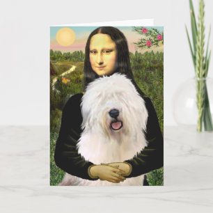 Carte Mona Lisa - Old English 3