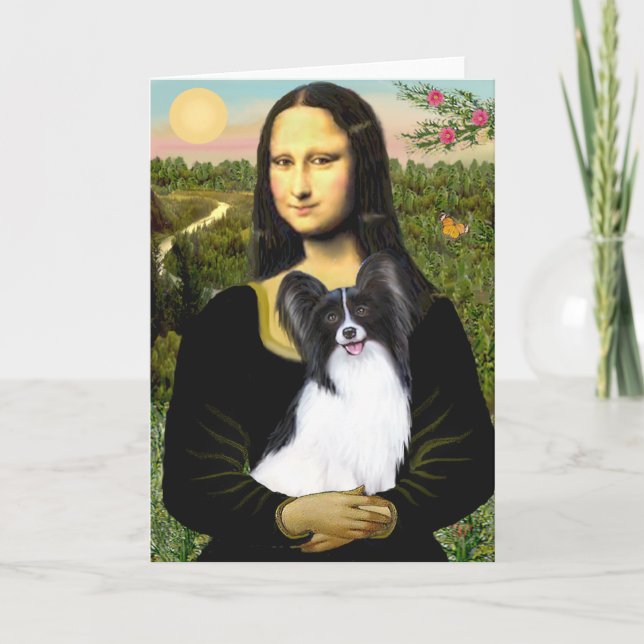 Carte Mona Lisa - Papillon 1 (Devant)