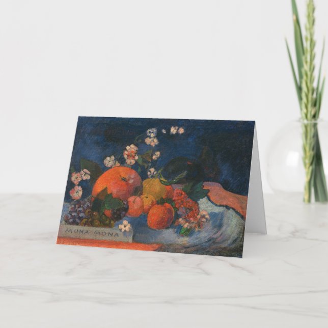 Carte Mona-Mona | Paul Gauguin (Devant)