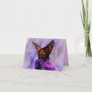 Carte Monarch Butterfly Sympathy
