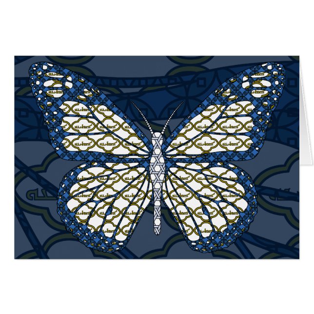 Carte Monarque juive (Devant horizontal)