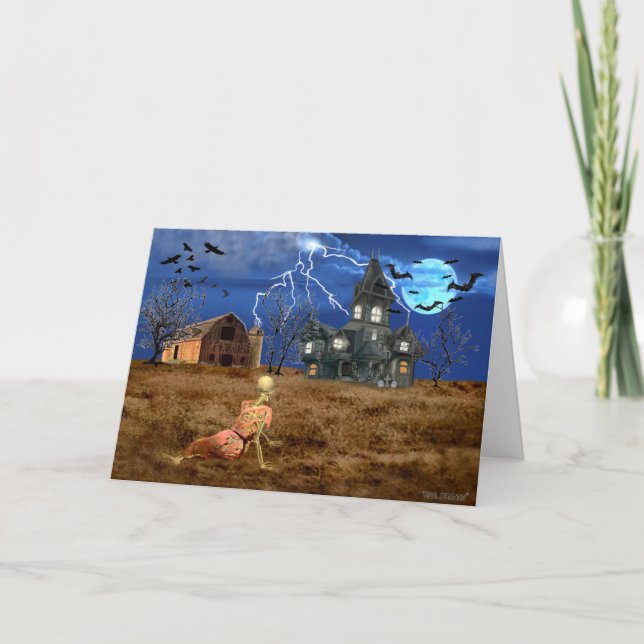 Carte Monde de Halloween de Christina (Devant)