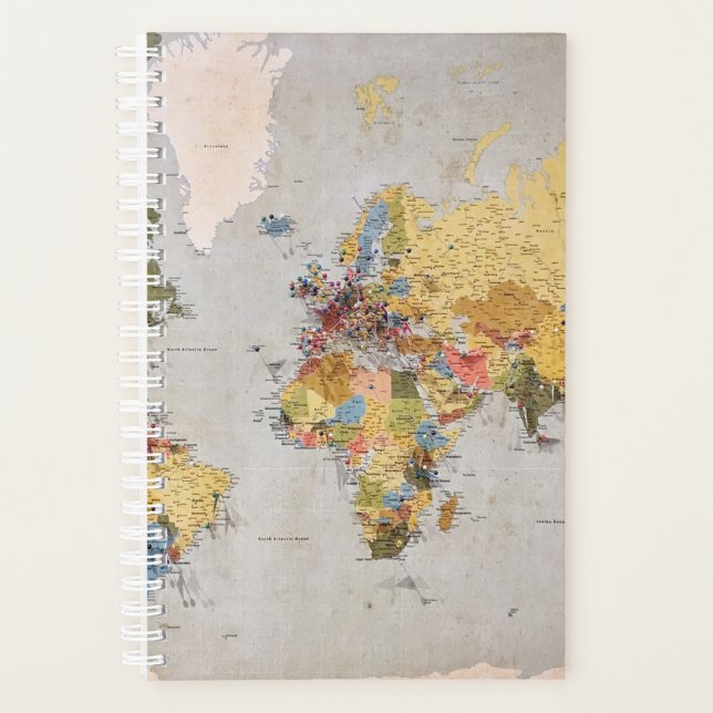 carte mondiale (Devant)