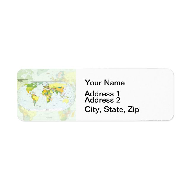 Carte mondiale Globe Pays Atlas (Devant)