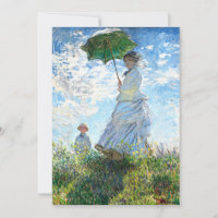 Monet - Femme avec Parasol, Madame Monet