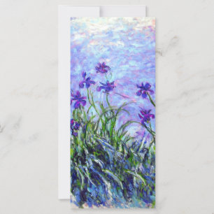 Carte Monet Lilac Irises
