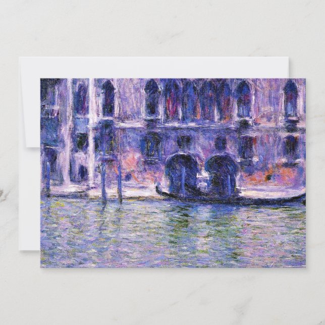 Carte Monet - Palazzo da Mula (Devant)