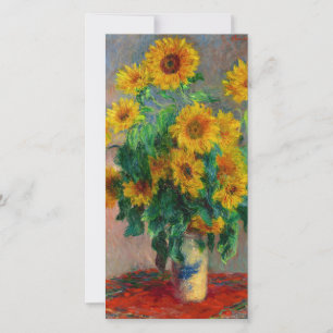 Carte Monet Sunflower