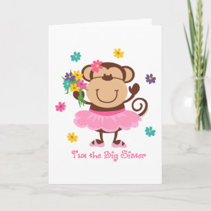 Carte Monkey Big Sister