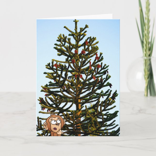 Carte Monkey Puzzled. (Devant)