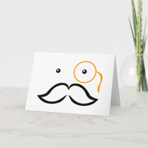 Carte Monocle et Moustache