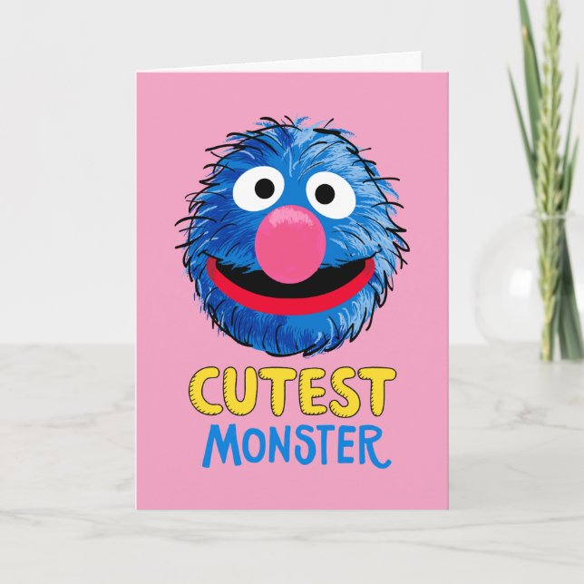 Carte Monster à la fin de cette histoire | Grover (Devant)
