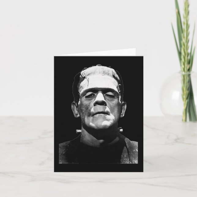 Carte Monster d'Halloween Monster Horreur Monster (Devant)