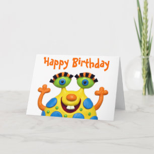 Carte Monster Party