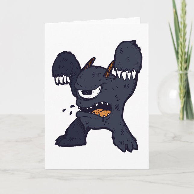 Carte Monstre bizarre (Devant)