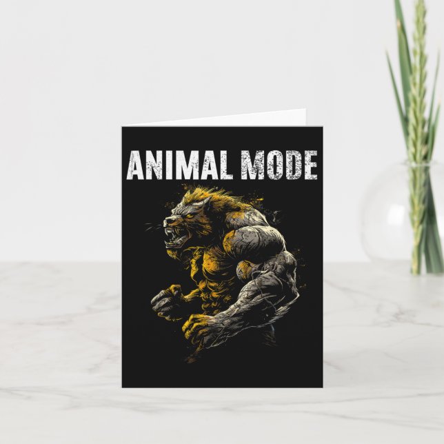 Carte Monstre De Construction De Bodybuilding (Devant)