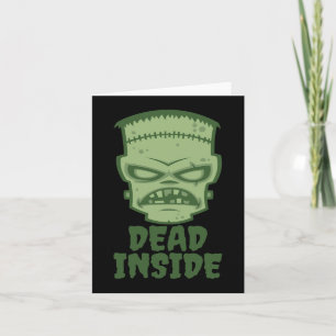 Carte Monstre de Frankenstein mort à l'intérieur
