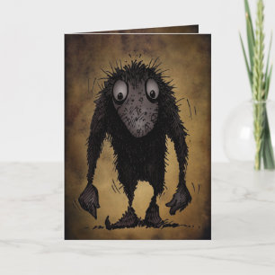 Carte Monstre drôle Troll