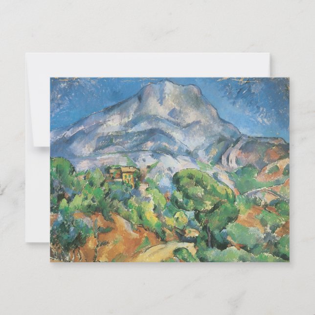 Carte Mont Sainte Victoire Au-Dessus de Tholonet, Paul C (Devant)