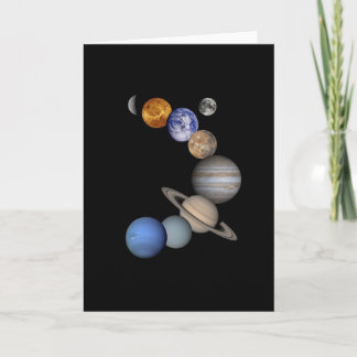 Carte Montage d'un système solaire