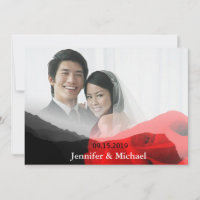 Montagnes de l'amour éternel Rose rouge Photo de m