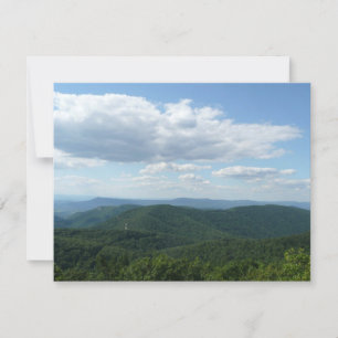 Carte Montagnes des Appalaches I Shenandoah