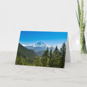 Carte Montagnes Mt. Hood Oregon