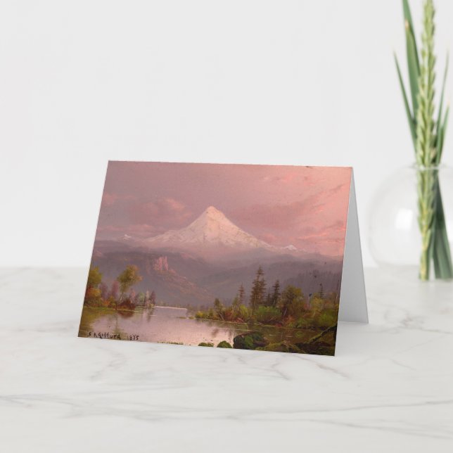 Carte Monter le capot, OU | Sanford Robinson Gifford (Devant)