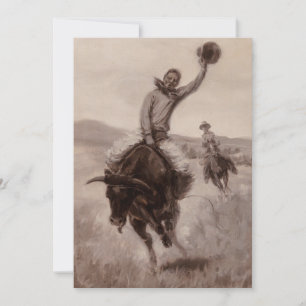 Carte Monter un taureau   Elling William Gollings