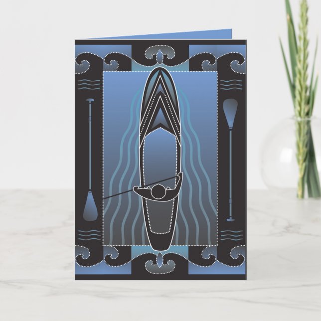 Carte Montez le paddle-board (Devant)