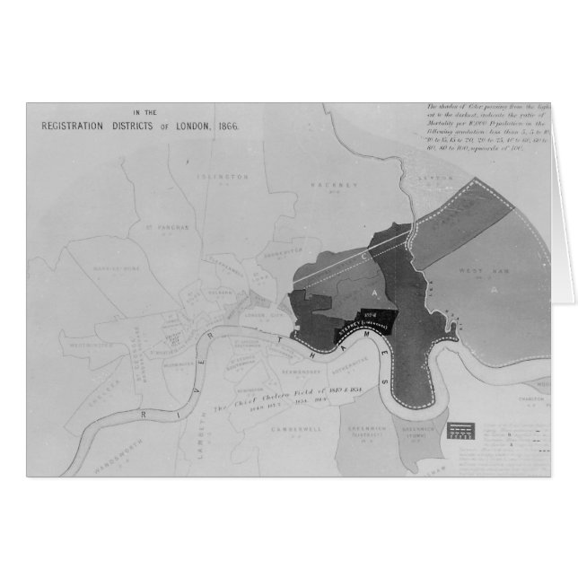 Carte montrant la distribution des décès (Devant horizontal)