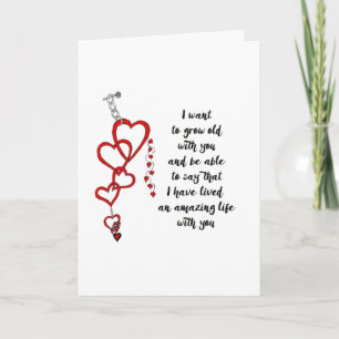 CARTE MONTREZ-VOUS TOUS MON AMOUR *CÉLÉBRER NOTRE ANNIVE