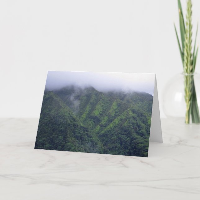 Carte Monts Koolau (Devant)